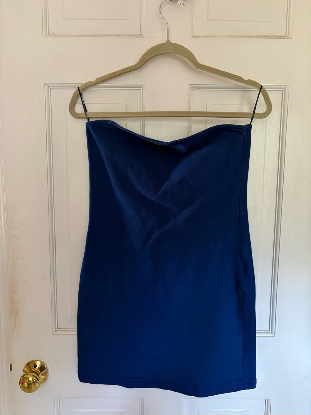 Zara Navy Blue Mini Slip Dress